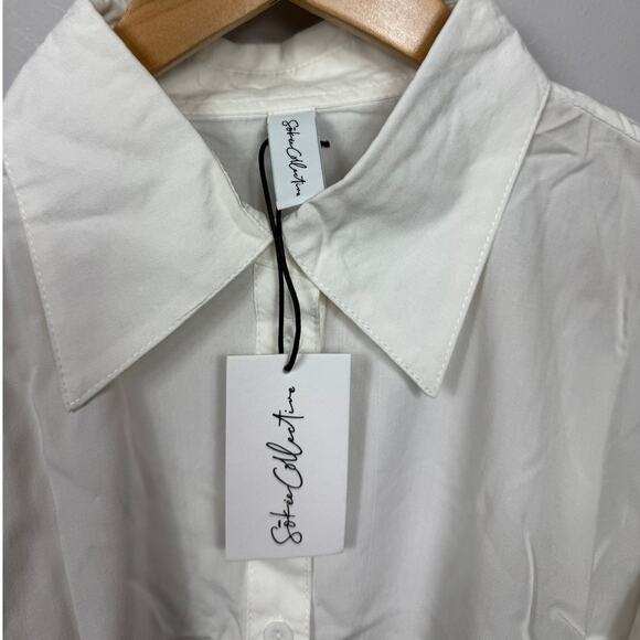 New Sokie Collective The Wrap Crop Top Size S - Picture 7 of 12